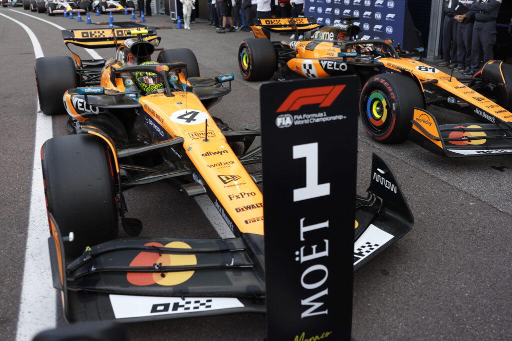 Formel 1 Lando Norris McLaren Monaco 2025