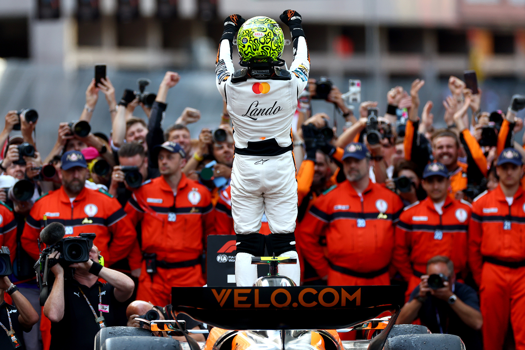 Formel 1 Lando Norris McLaren Monaco 2025 Sieg
