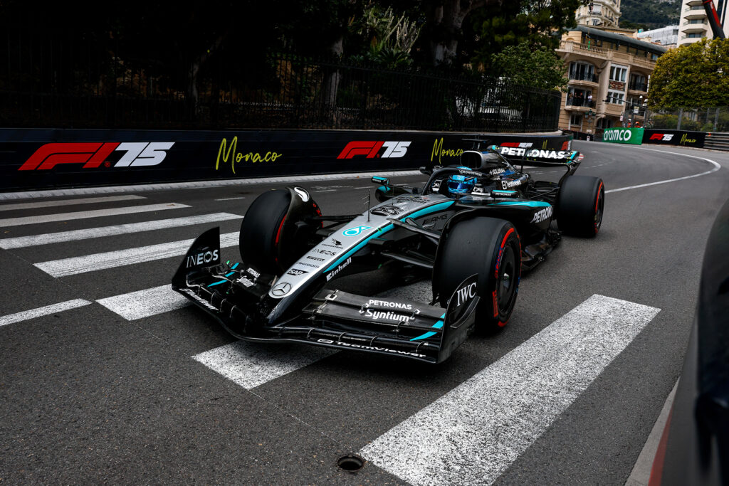 Formel 1 George Russell Mercedes Monaco 2025