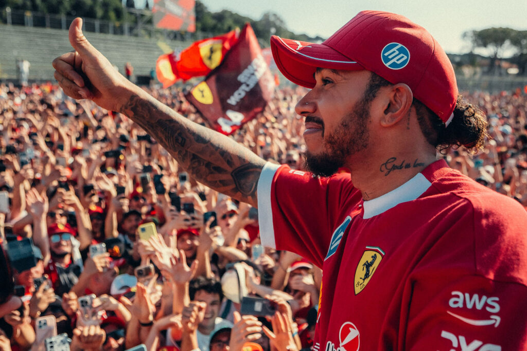 Formel 1 Lewis Hamilton Ferrari Imola 2025