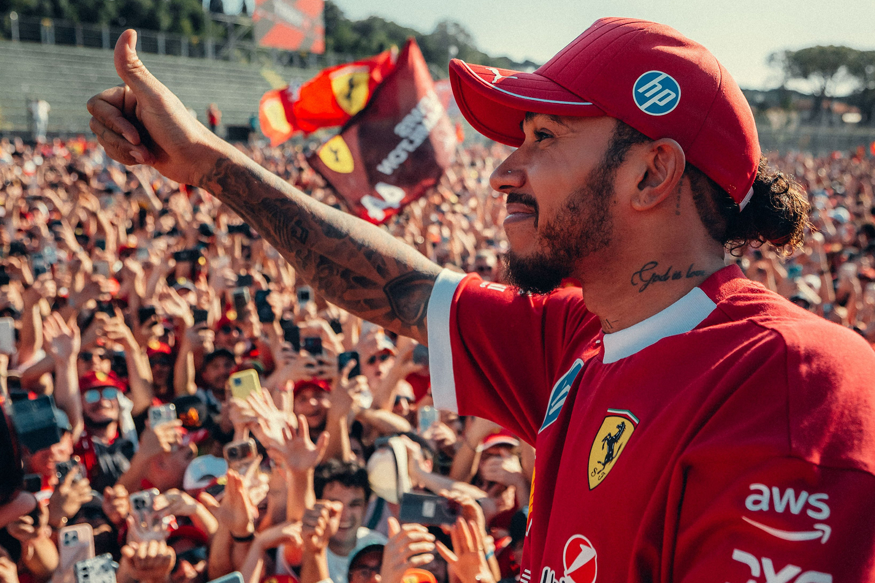 Formel 1 Lewis Hamilton Ferrari Imola 2025