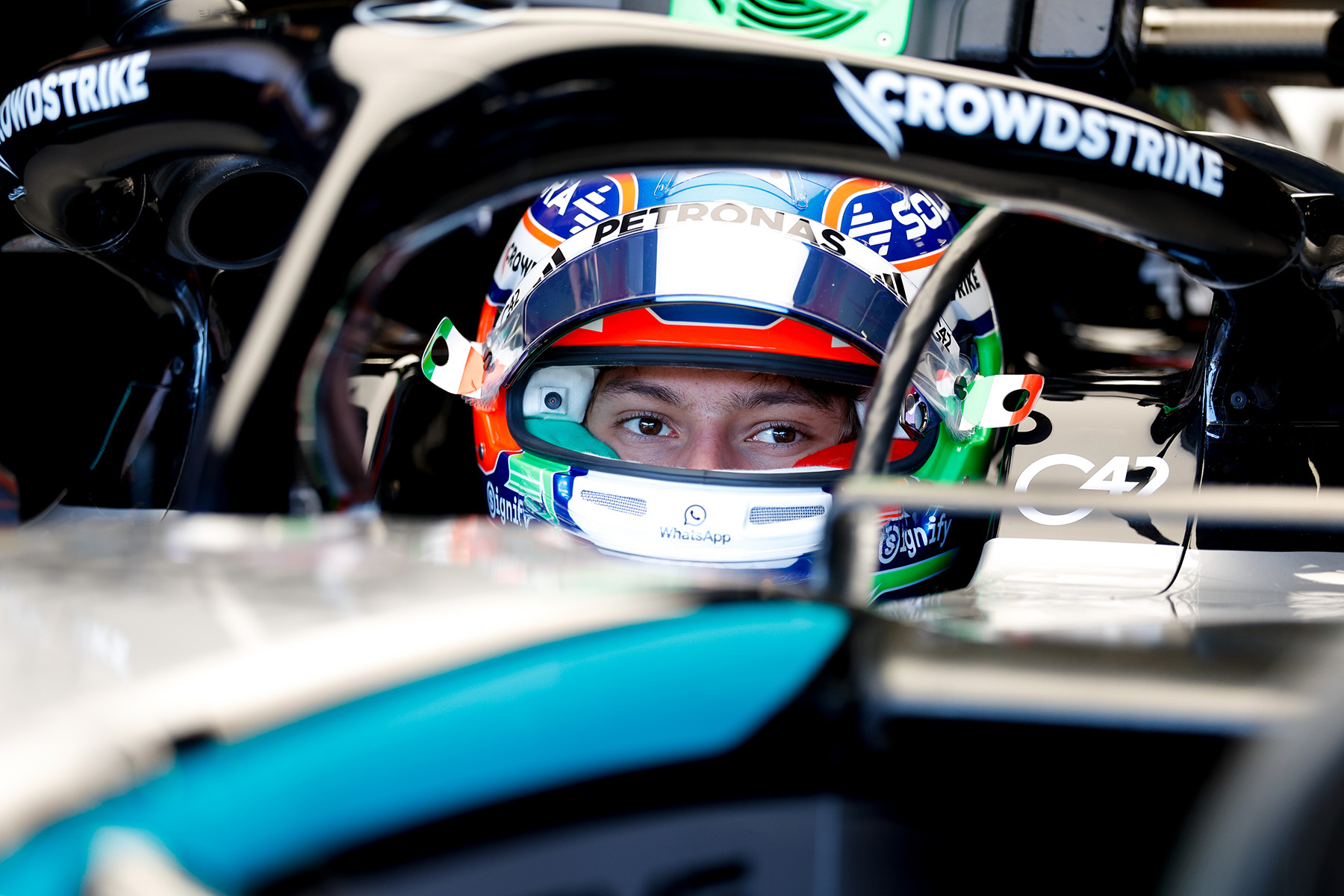 Formel 1 Kimi Antonelli Mercedes Imola 2025