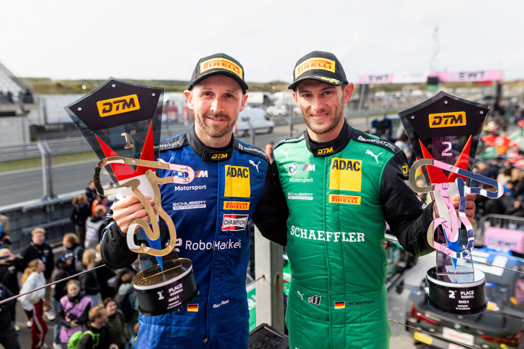 DTM René Rast und Marco Wittmann BMW Zandvoort 2025