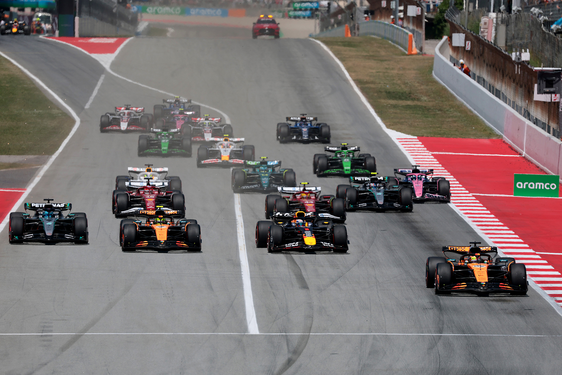 Formel 1 Spanien GP Barcelona Start 2025