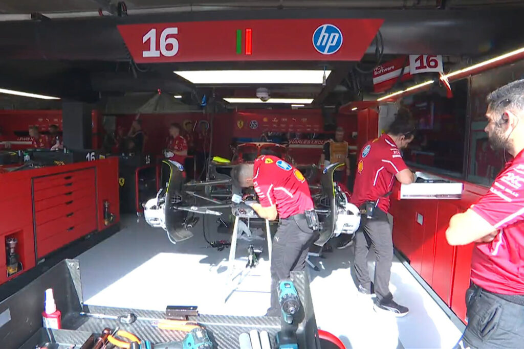 Formel 1 Leclerc Reperatur Kanada 2025