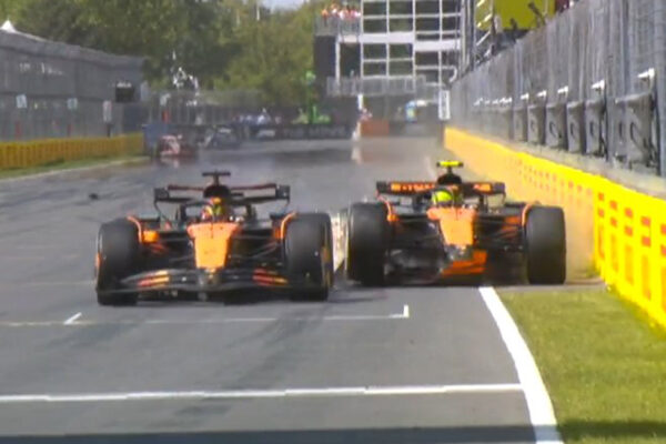 Formel 1 Norris Piastri McLaren Crash Kanada 2025