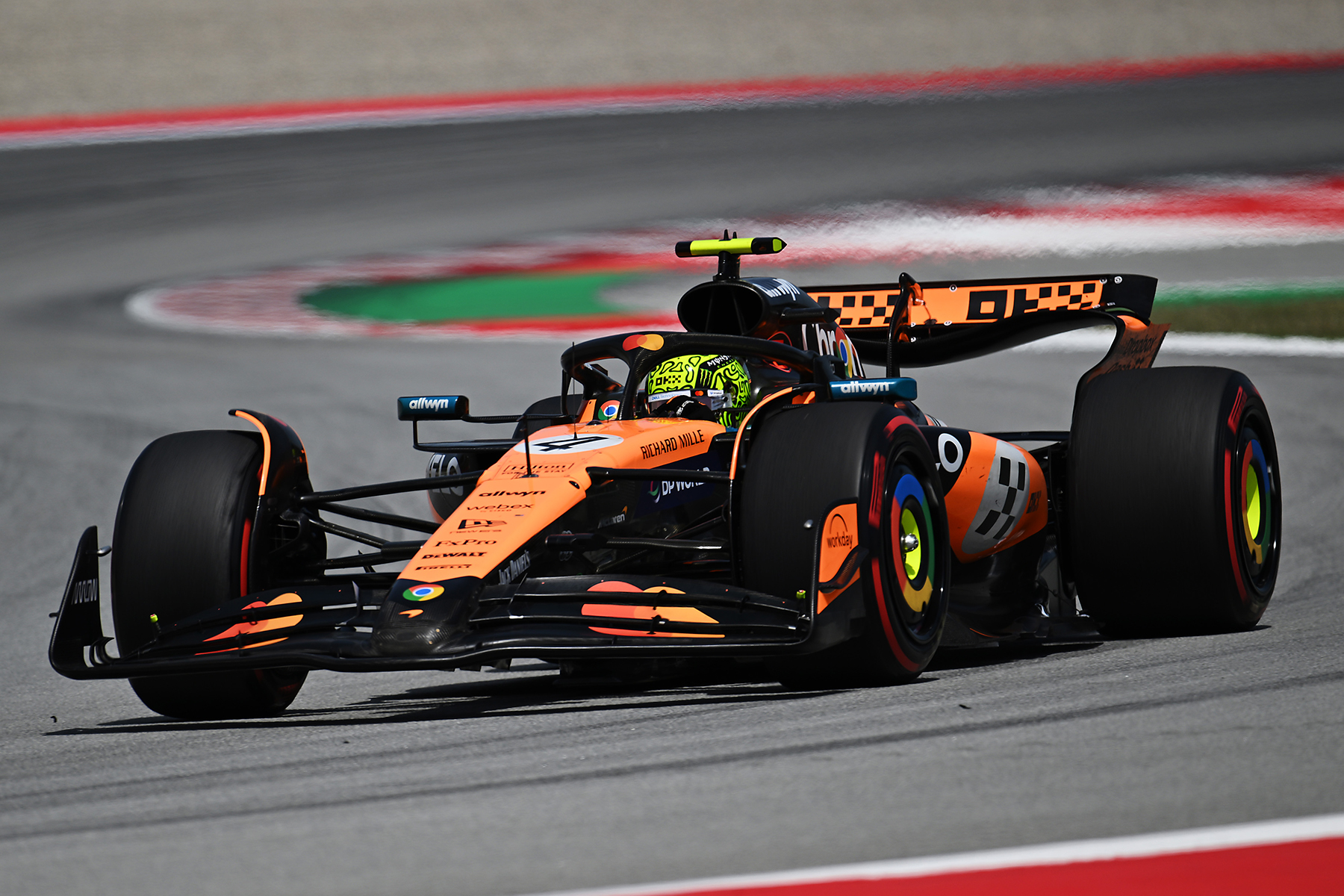 Formel 1 Lando Norris McLaren Barcelona 2025