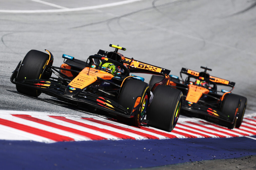 Formel 1 Lando Norris McLaren Spielberg Sieg 2025