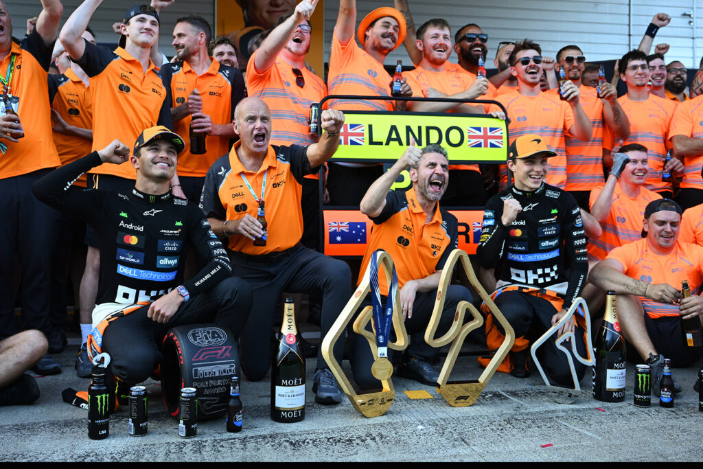 Formel 1 Lando Norris McLaren Spielberg Sieg 2025