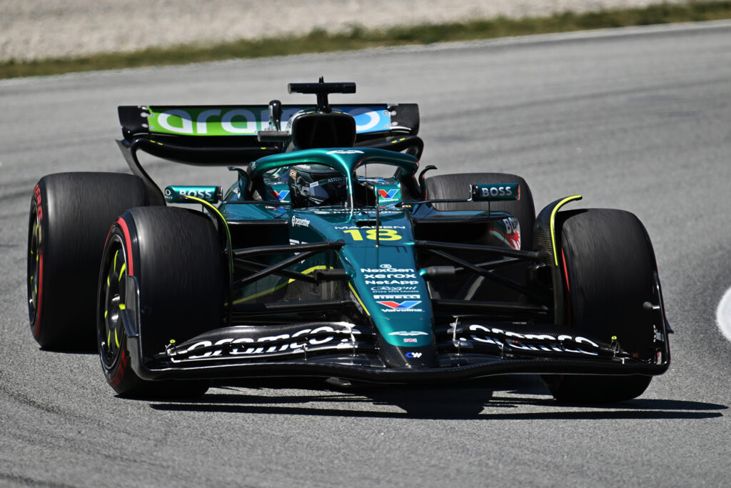 Formel 1 Lance Stroll Aston Martin Barcelona 2025