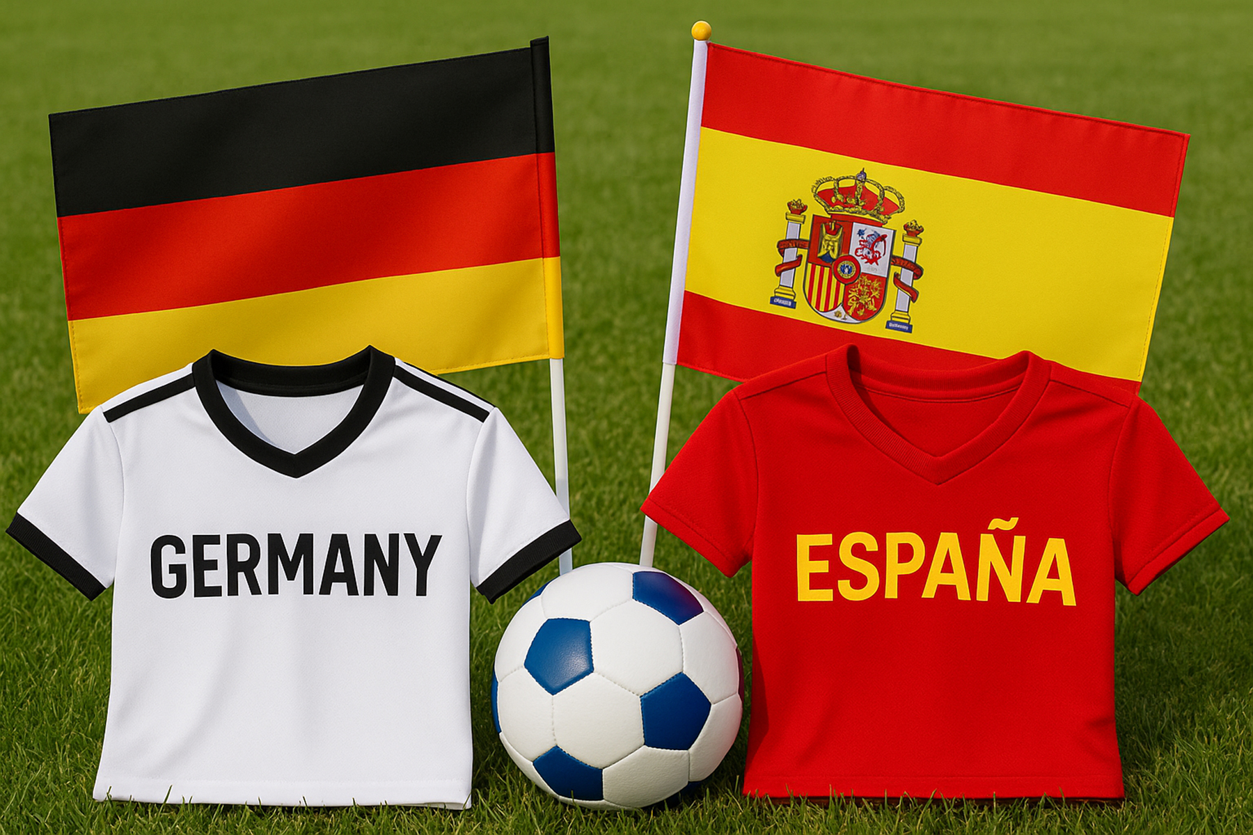 Fußball EM Frauen Deutschland Spanien 2025