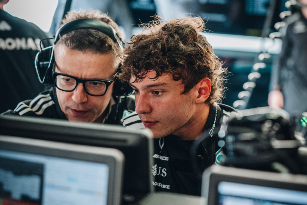 Formel 1 Kimi Antonelli Mercedes Spa 2025