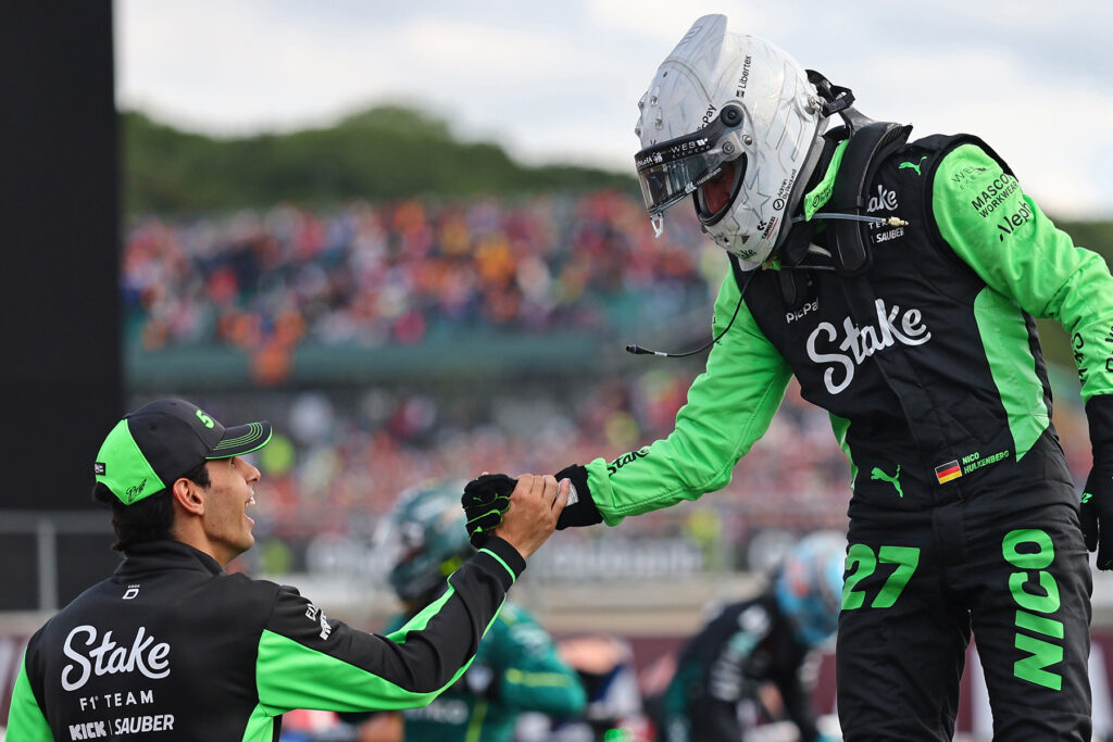 Formel 1 Gabriel Bortoleto Nico Hülkenberg Sauber Silverstone 2025