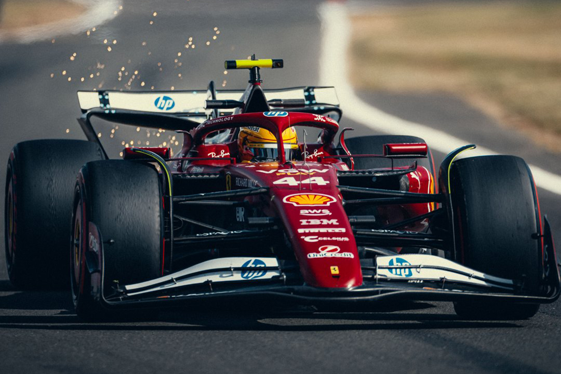 Formel 1 Lewis Hamilton Ferrari Silverstone 2025