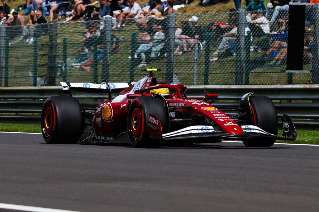 Formel 1 Lewis Hamilton Ferrari Spa 2025
