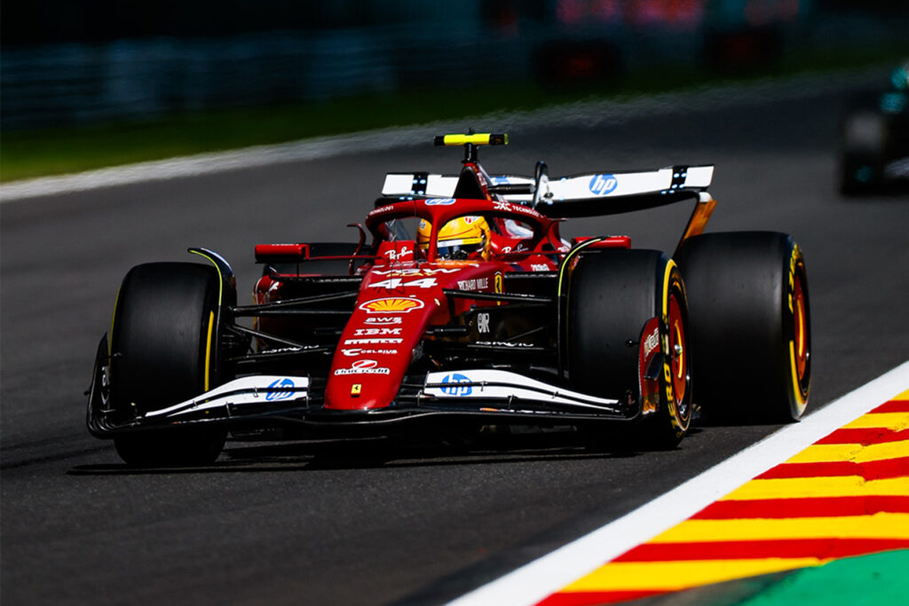 Formel 1 Lewis Hamilton Ferrari Spa 2025