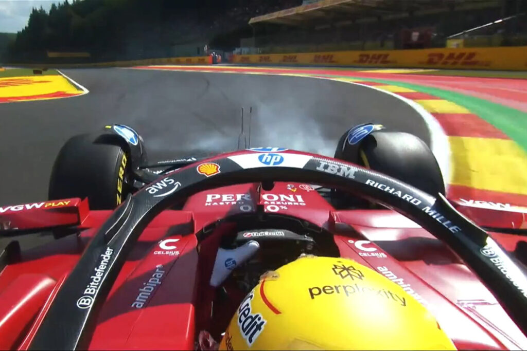 Formel 1 Lewis Hamilton Ferrari Spa 2025