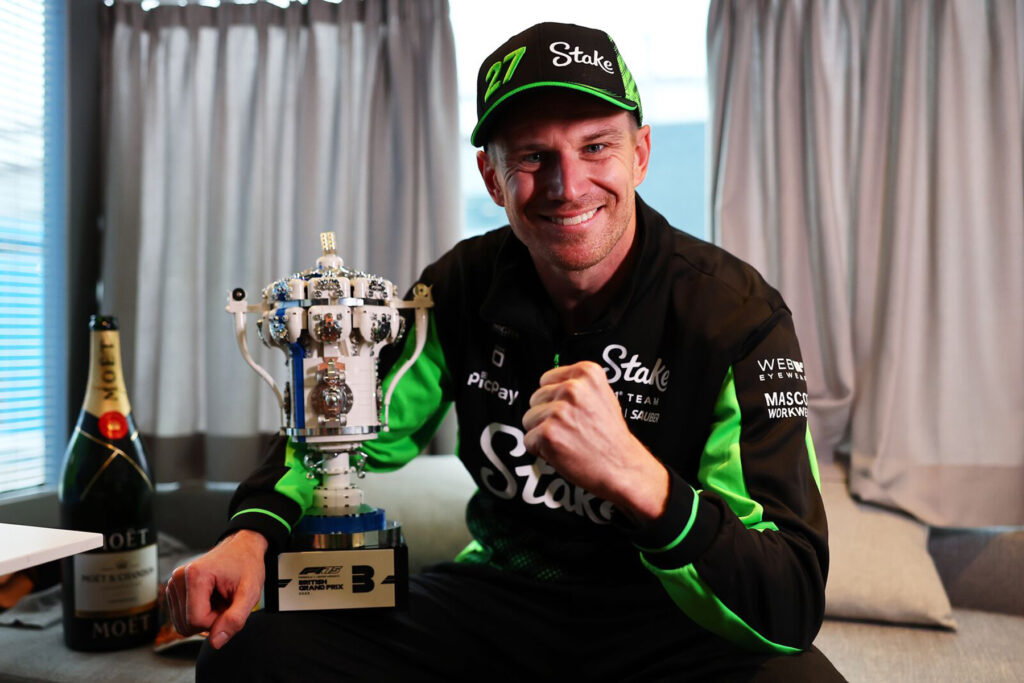 Formel 1 Nico Hülkenberg Podest Sauber Silverstone 2025