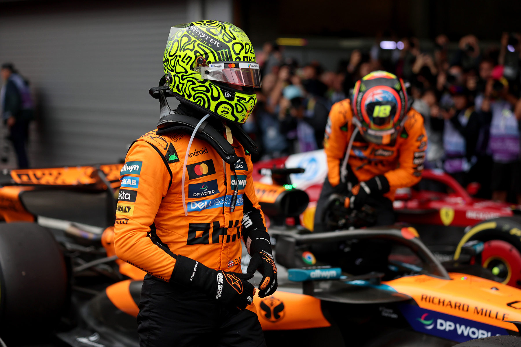 Formel 1 Lando Norris McLaren Spa 2025