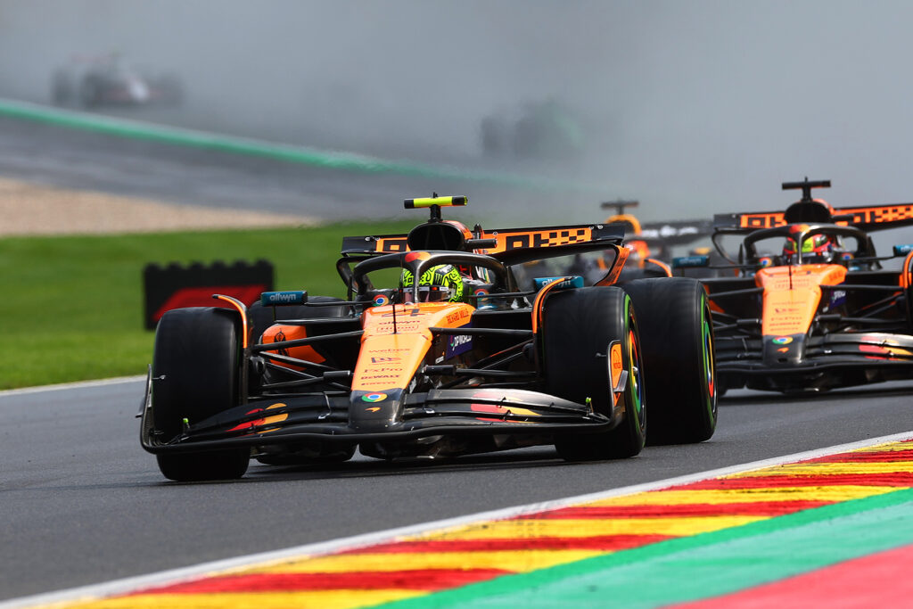 Formel 1 Lando Norris McLaren Spa 2025