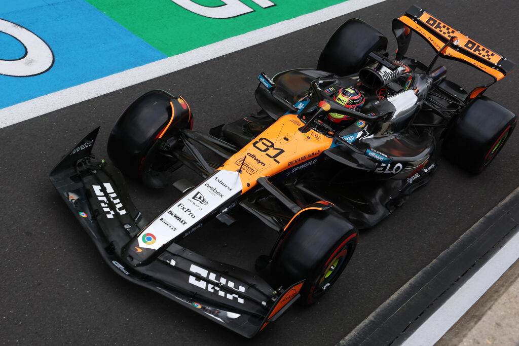 Formel 1 Oscar Piastri McLaren Silverstone 2025