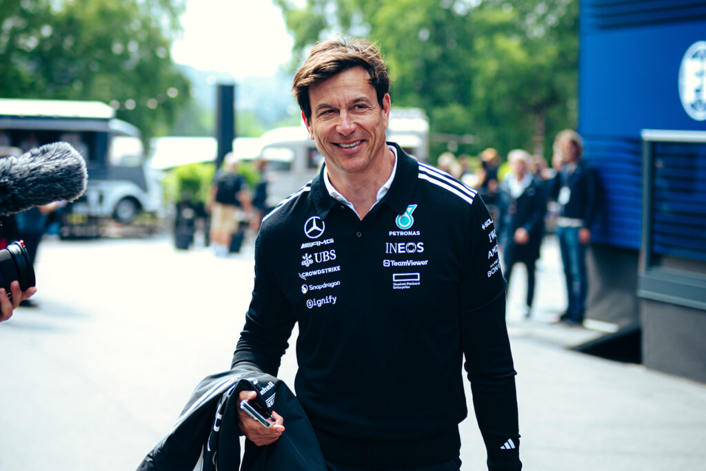 Formel 1 Toto Wolff Mercedes Spa 2025