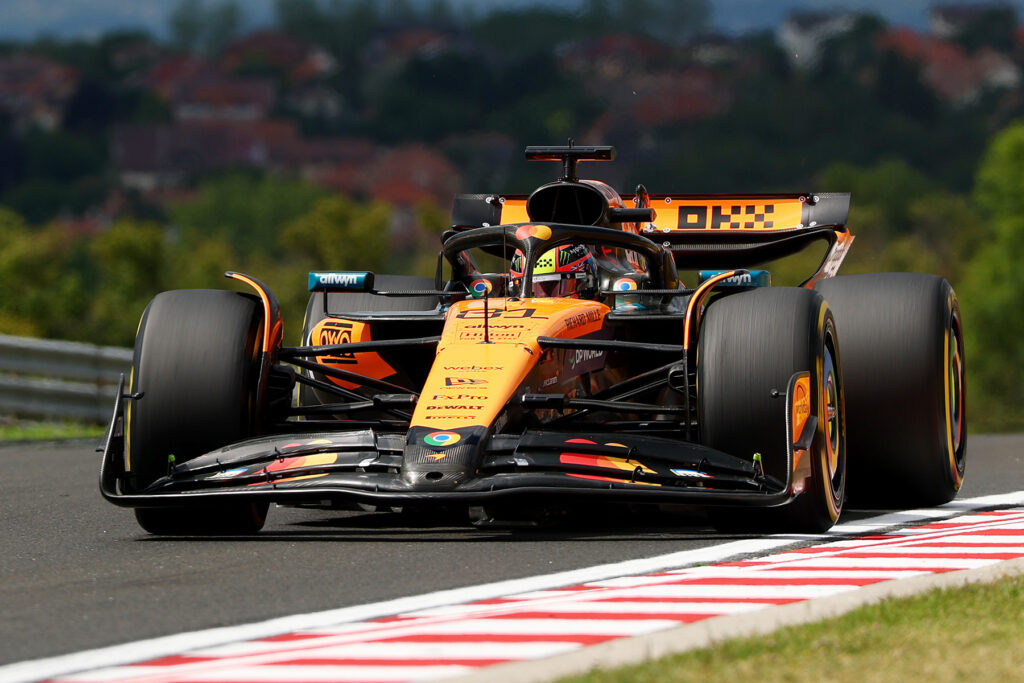 Formel 1 Oscar Piastri McLaren Ungarn 2025