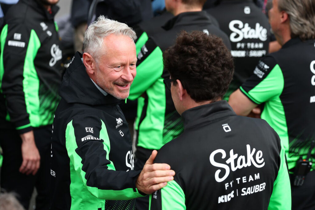Formel 1 Sauber Teamchef Jonathan Wheatley Silverstone 2025