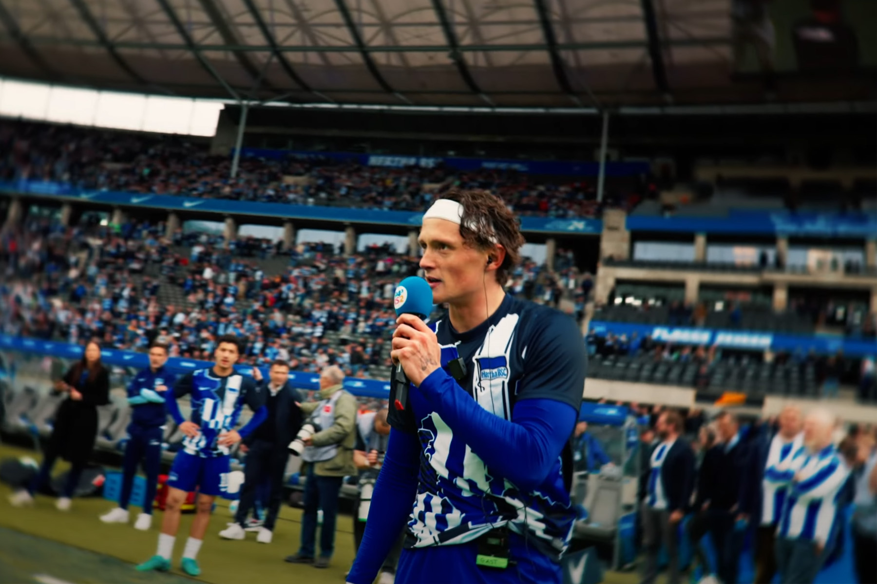 Fabian Reese, Credit: HerthaTV, Screenshot YouTube