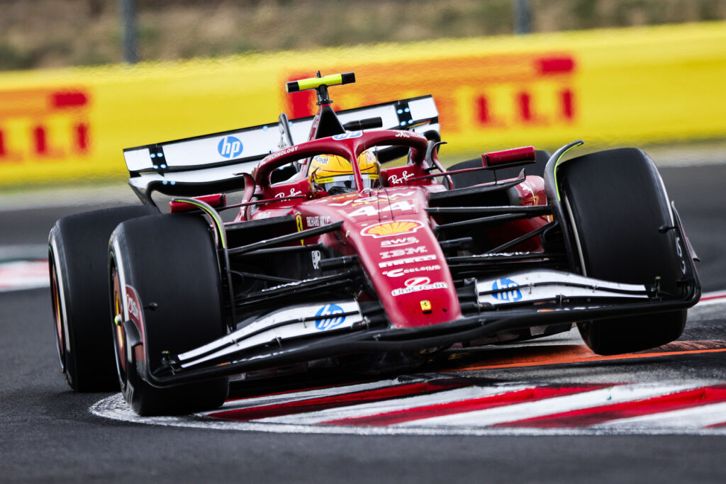 Formel 1 Lewis Hamilton Ferrari Ungarn 2025