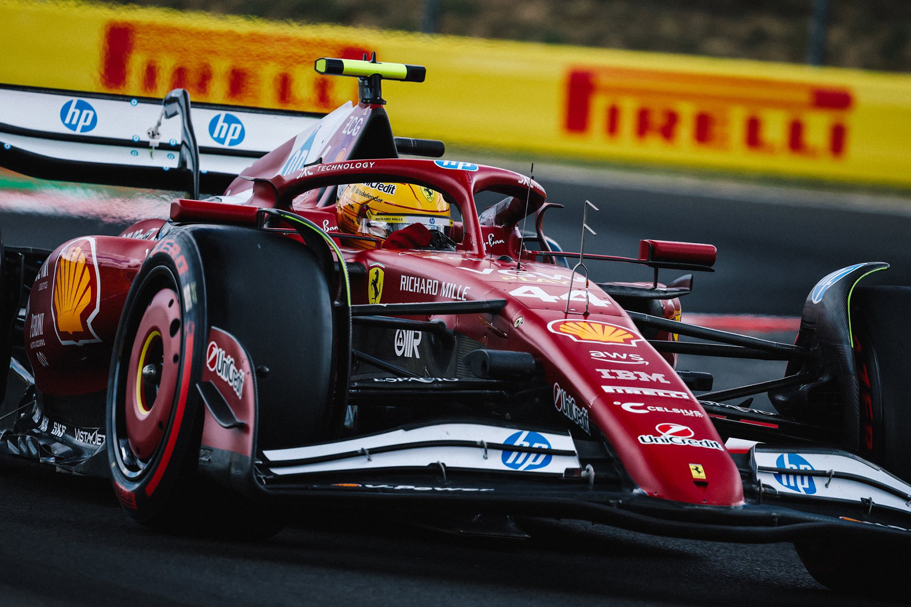 Formel 1 Lewis Hamilton Ferrari Ungarn 2025 1