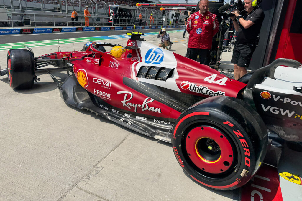 Formel 1 Lewis Hamilton Ferrari Ungarn 2025