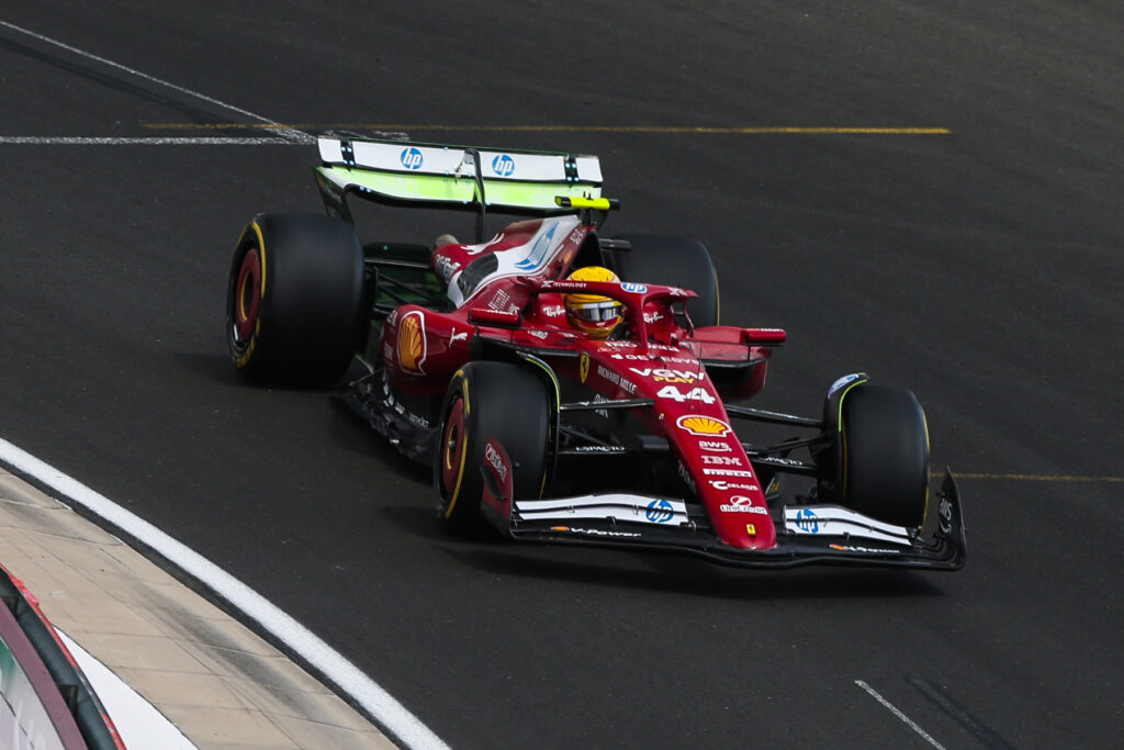 Formel 1 Lewis Hamilton Ferrari Ungarn 2025