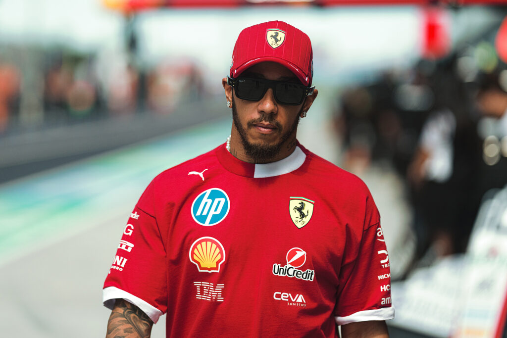 Formel 1 Lewis Hamilton Ferrari Ungarn 2025