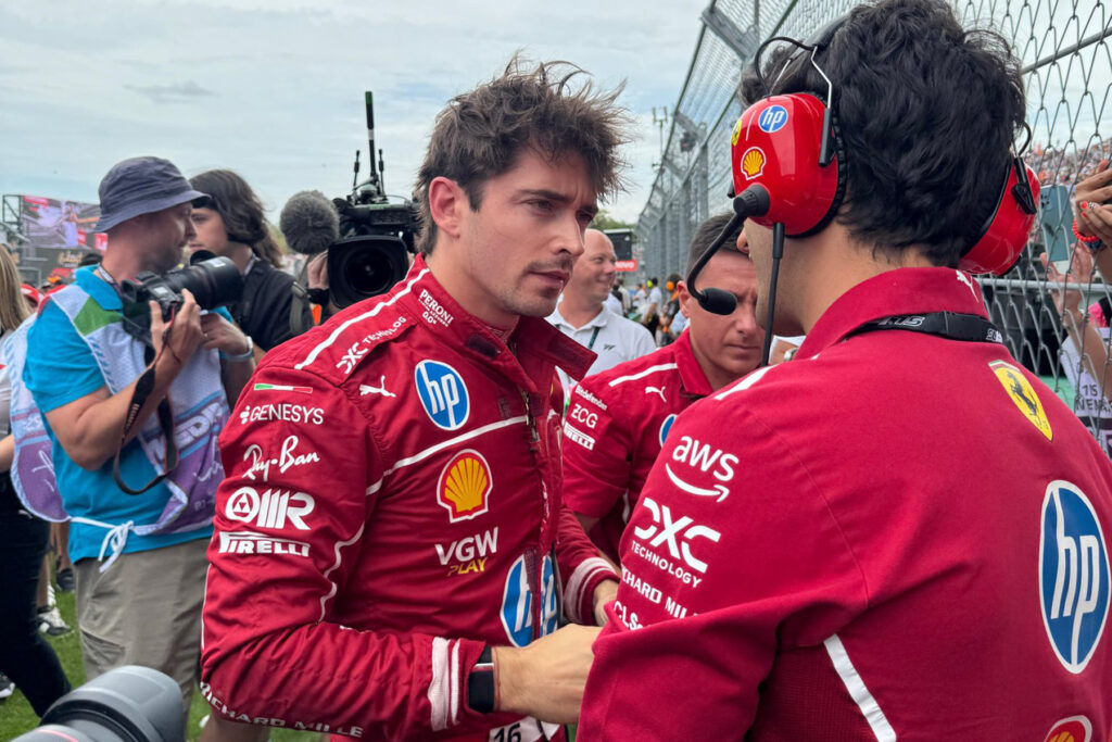 Formel 1 Charles Leclerc Ferrari Ungarn 2025