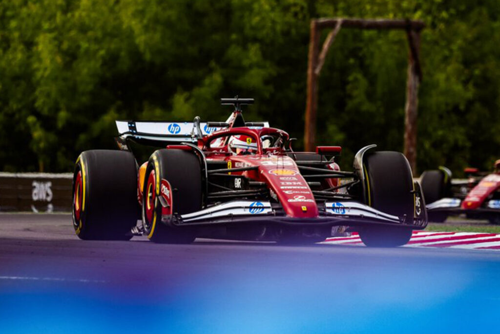 Formel 1 Charles Leclerc Ferrari Ungarn 2025