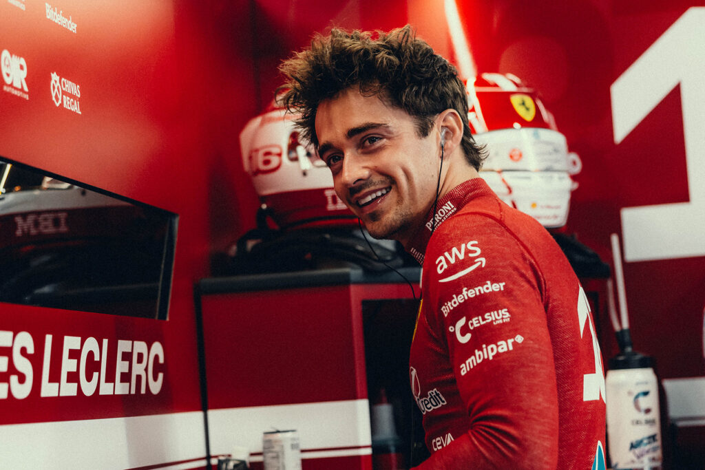 Formel 1 Charles Leclerc Ferrari Ungarn 2025