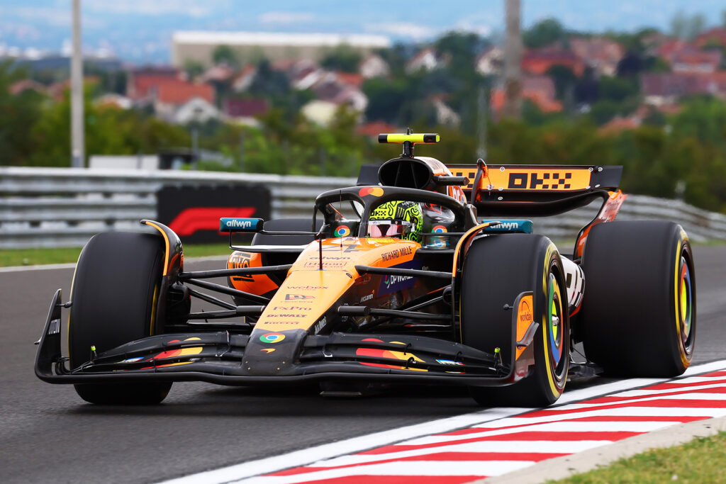 Formel 1 Lando Norris McLaren Ungarn 2025