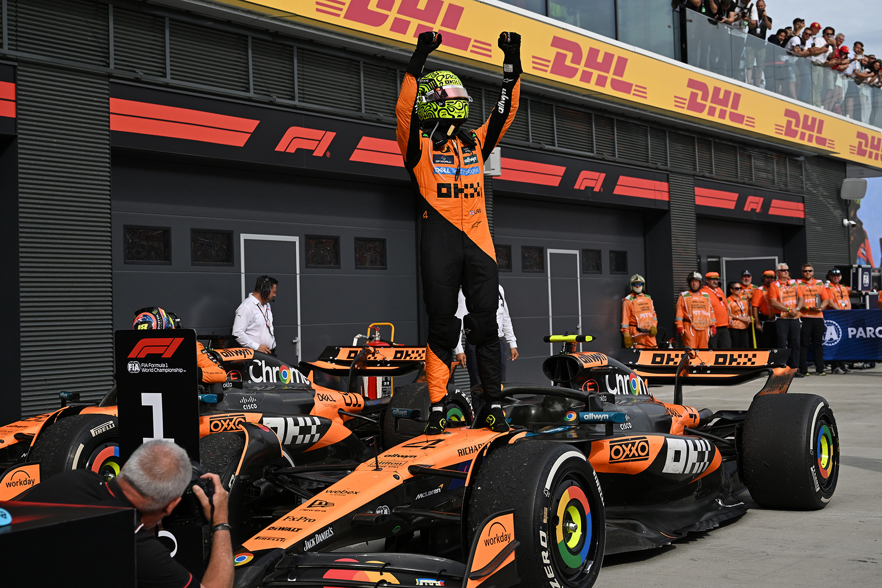 Formel 1 Lando Norris McLaren Ungarn 2025