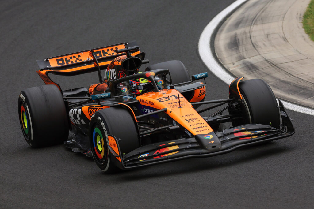 Formel 1 Oscar Piastri McLaren Ungarn 2025