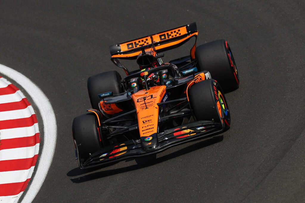 Formel 1 Oscar Piastri McLaren Ungarn 2025