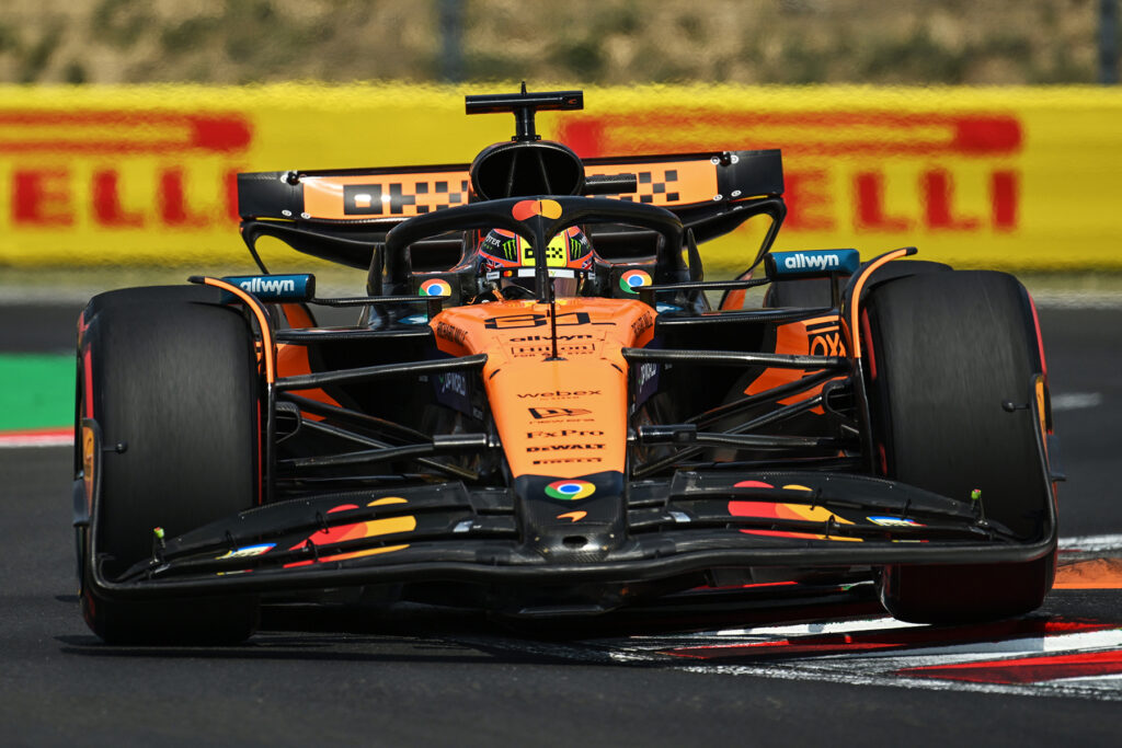 Formel 1 Oscar Piastri McLaren Ungarn 2025