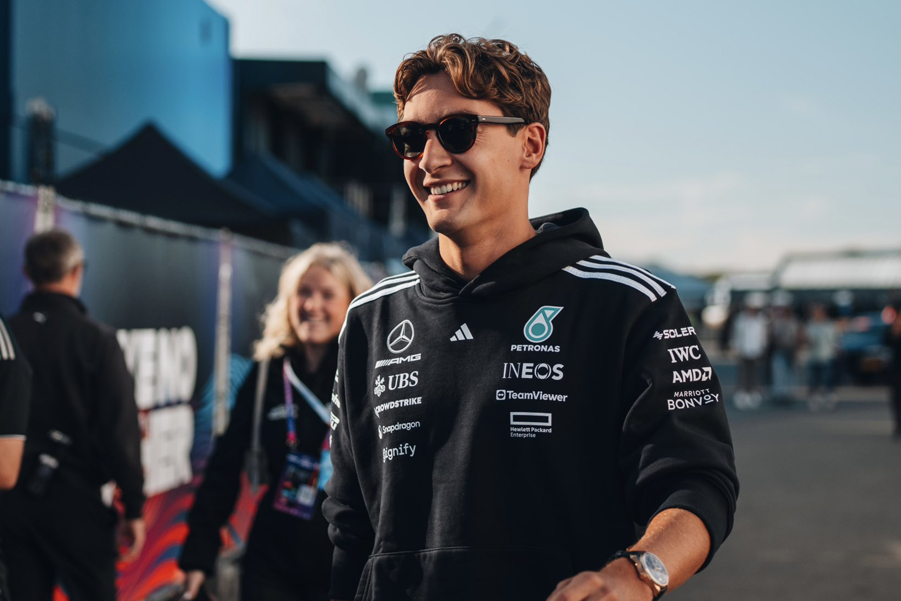 Formel 1 Russell Mercedes Zandvoort 2025