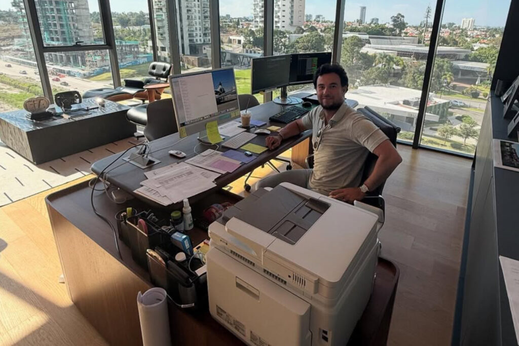 Sergio Perez, Credit: schecoperez / Instagram