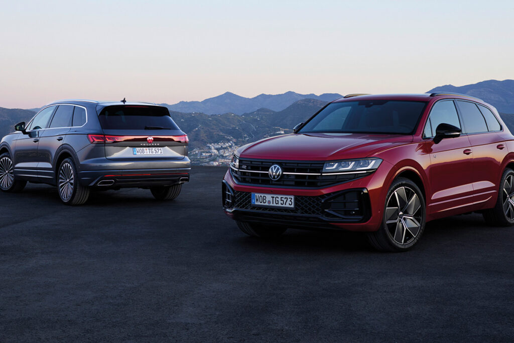 VW Touareg Elegance und R-Line, Credit: Volkswagen AG
