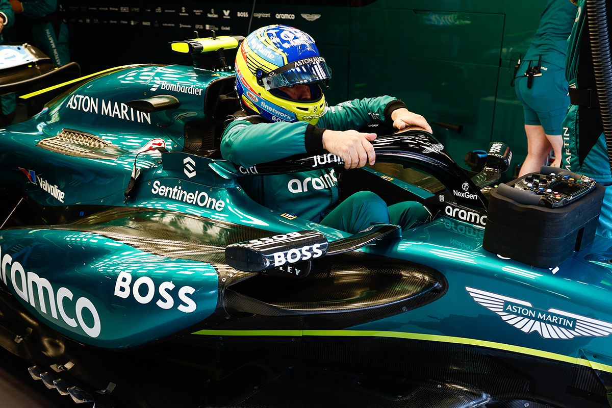 Formel 1 Fernando Alonso Aston Martin 2025