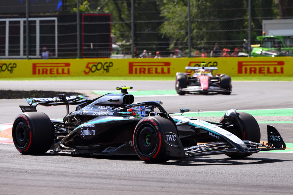 Formel 1 Kimi Antonelli Mercedes Monza Italien 2025