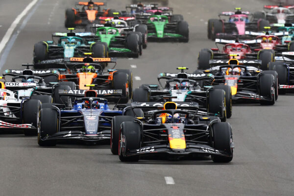Formel 1 Baku Aserbaidschan Start 2025