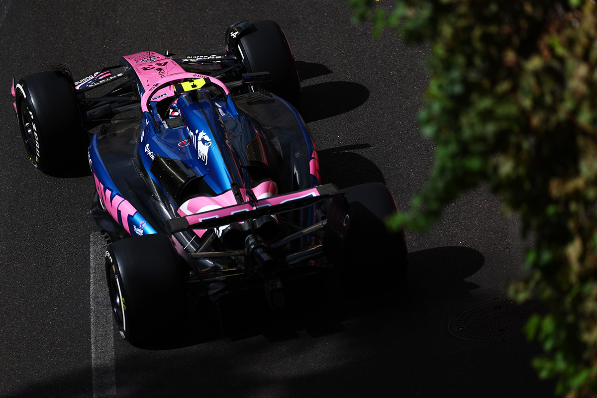 Formel 1 Franco Colapinto Alpine Baku Aserbaidschan 2025