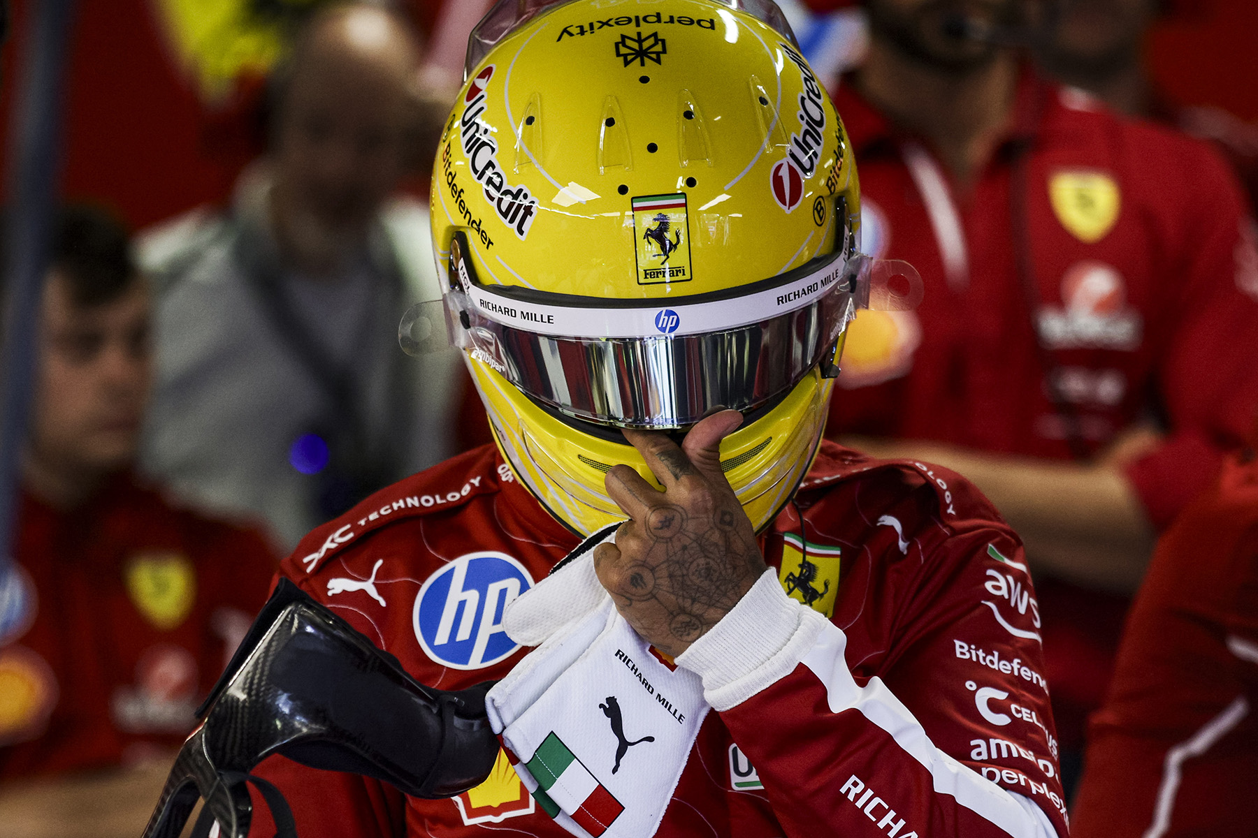 Formel 1 Lewis Hamilton Ferrari Monza 2025